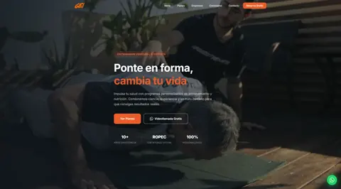 Portada del proyecto Crece Entrenando